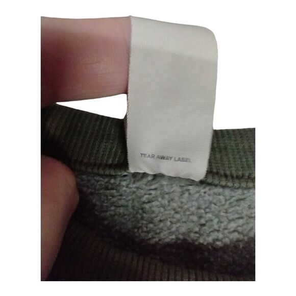 Fedora Football Olive Green Heavy Side Flex Fleece Sweatshirt Men’s XL - Picture 5 of 11